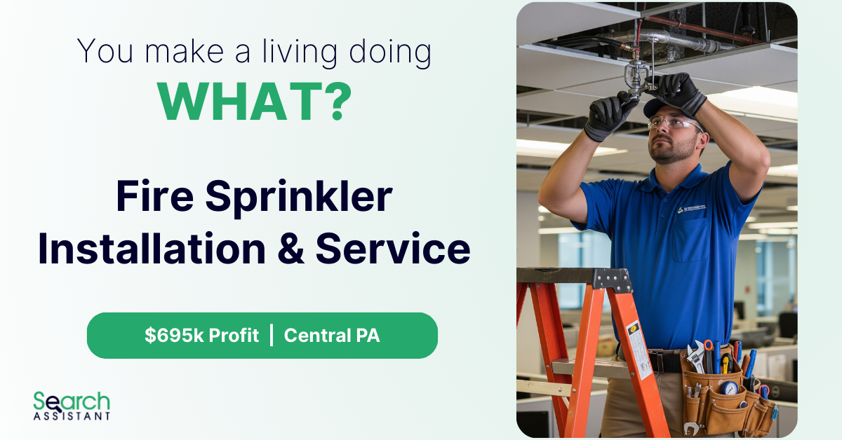 Fire Sprinkler Installation Business